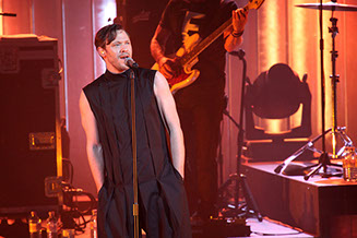 Will Young performing at The Empire Theatre in Liverpool 2015